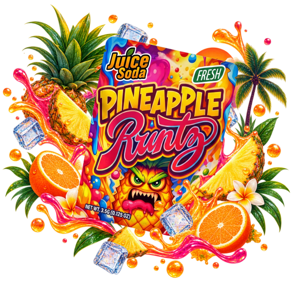 Fleur THCA PineApple Runtz – 28,20% | Naturelle Exotik, Grade AAA+