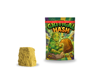 Hash THCA Critical – 38% | Live Resin x Diamond Infused Grade AAA