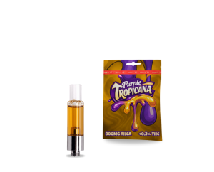 Cartridge THCA 1g Full Glass 800mg – Purple Tropicana Hash Rosin