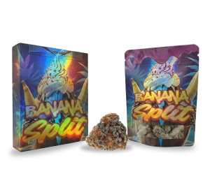 Fleur THCA Banana Split – 37,54% | Naturelle Exotik, Grade AAAA+++