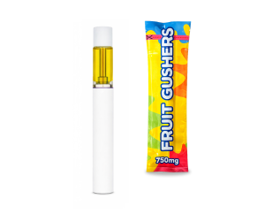 Vape THCA 1g Full Glass 750mg – Fruit Gushers Distillate x Live Resin
