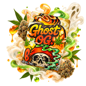 Fleur THCA Ghost OG – 27,83% | Naturelle, Grade AAAA