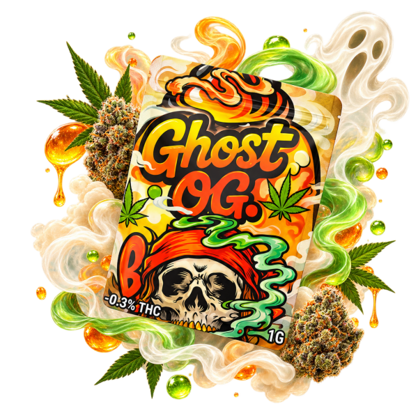 Fleur THCA Ghost OG – 27,83% | Naturelle, Grade AAAA