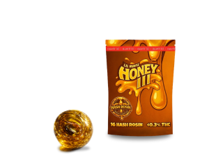 THCA Hash Rosin Lil Runtz Honey III – 97.6% THCA | Extrait naturellement