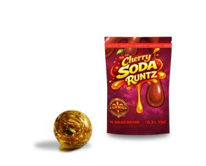 THCA Hash Rosin Cherry Soda Runtz – 97.6% THCA | Extrait naturellement