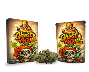 Fleur THCA Ghost OG – 27,83% | Naturelle, Grade AAAA