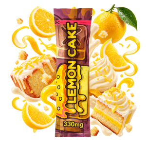 Vape THCA 0.5g Full Glass 330mg – Lemon Cake Distillate x Live Resin