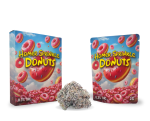 Fleur THCA Sprinkle Donuts – 32,68% | Naturelle Exotik, Grade AAAA+++