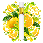 Cartridge THCA Delta Lab au profil citron et agrumes