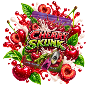 Hash THCA Cherry Skunk – 30,00% | Live Rosin Infused Grade AAAA+