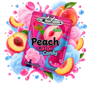 Fleur THCA Peach Cotton Candy – 26,48% | Naturelle, Grade AAAA