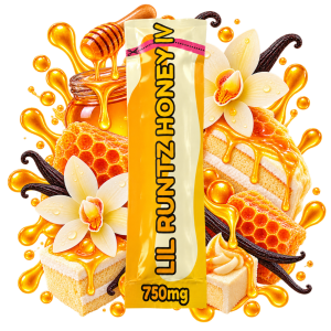 Vape THCA Lil Runtz Honey Delta Lab avec miel, vanille et notes gourmandes