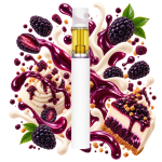 Vape Blackberry Tartz Delta Lab au profil mûre, crémeux et gourmand