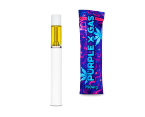 Vape THCA 1g Full Glass 750mg – Purple X Gas Distillate x Live Resin