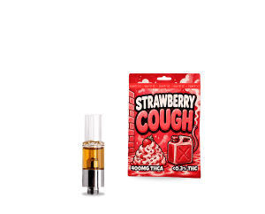Cartridge THCA 0.5g Full Glass 400mg – Strawberry Cough