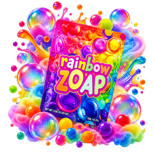 Fleur THCA Rainbow Zoap – 15% | Infusée, Grade AAA+