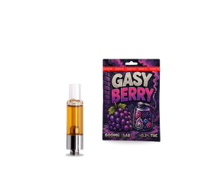 Cartridge ΔLAB-THC 1g Full Glass 600mg – Gasy Berry