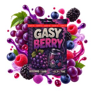 Cartridge ΔLAB-THC 1g Full Glass 600mg – Gasy Berry