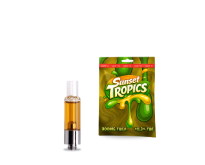 Cartridge THCA 1g Full Glass 800mg – Sunset Tropics