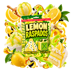 Cartridge THCA 0.5g Full Glass 400mg – Lemon Raspados