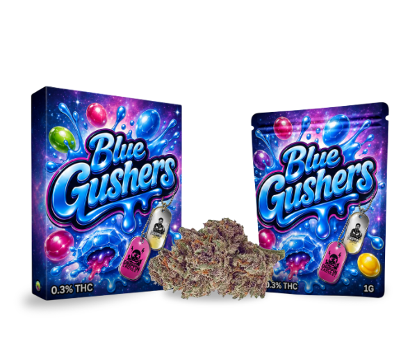Fleur CBD Blue Gushers – 14,37% | Naturelle Exotik, Grade AAAA+++