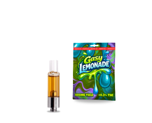 Cartridge THCA 1g Full Glass 800mg – Gasy Lemonade