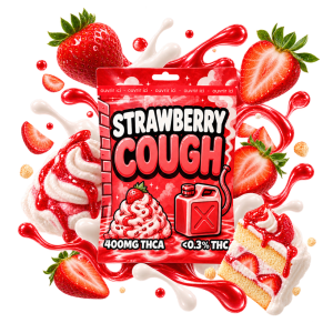 Cartridge THCA 0.5g Full Glass 400mg – Strawberry Cough