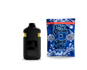Vape THCA 2g Double Tank Disposable 1500mg – Blue Dream x Ghost OG