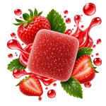 Gummy THC Strawberry Delta Lab 50 mg au goût fraise