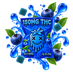 Space Gummies THC 15mg - Blueberry