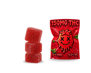Space Gummies THC 15mg - Strawberry