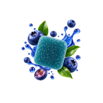 Gummy THC Blueberry Delta Lab 15 mg au goût myrtille