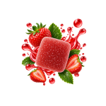 Gummy THC Fraise Delta Lab 15 mg au goût fraise