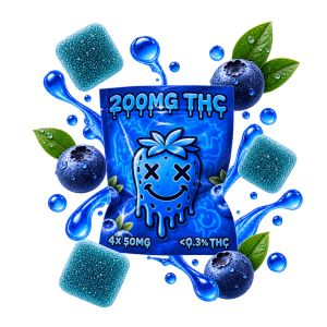 Space Gummies THC 50mg - Blueberry