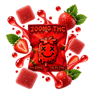 Space Gummies THC 50mg - Strawberry