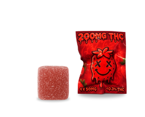 Space Gummies THC 50mg - Strawberry