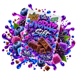 Hash THCA Nerdz Sift – 43,86% | Naturel Grade AAAA+++